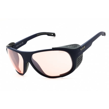 Bolle Men's Sunglasses - Matte Navy Nylon Full Rim Oval Shape Frame | Graphite 12567 ,