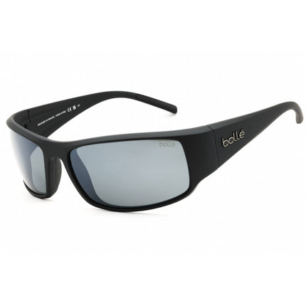 Bolle Men's Sunglasses - Matte Black Nylon Sport Wraparound Shape Frame | King 12573 ,
