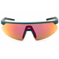 Bolle Unisex Sunglasses - Creator Teal Half Rim Shield Frame | MICRO EDGE BS032008 ,