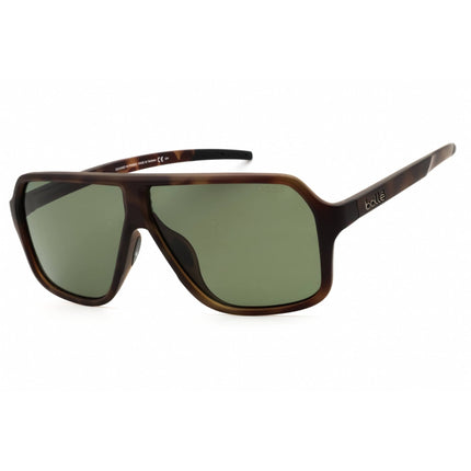 Bolle Men's Sunglasses - Dark Tortoise Matte Full Rim Aviator Frame | Prime BS030004 ,