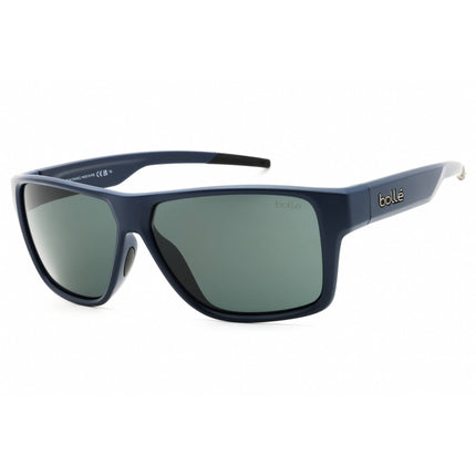 Bolle Unisex Sunglasses - Dark Blue Matte Sport Wraparound Frame | TEMPER BS042005 ,