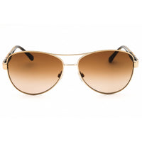 Burberry Men's Sunglasses - Gold Brown Full Rim Aviator Shape Frame | 0BE3080 114513 ,