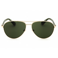Burberry Men's Sunglasses - Light Gold Full Rim Aviator Shape Frame | 0BE3167 110971 ,