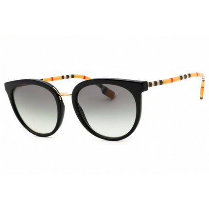 Burberry Women's Sunglasses - Black Nylon Full Rim Round Shape Frame | 0BE4316 385311 ,