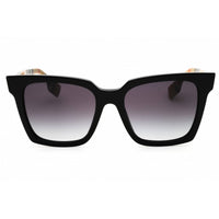 Burberry Women's Sunglasses - Black Full Rim Rectangular Shape Frame | 0BE4335 39298G ,