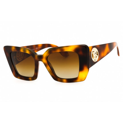 Burberry Women's Sunglasses - Havana Acetate Full Rim Cat Eye Frame | 0BE4344 3316T5 ,