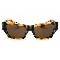 Burberry Women's Sunglasses - Beige Acetate Full Rim Cat Eye Frame | 0BE4441U 414673 ,