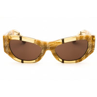 Burberry Women's Sunglasses - Check Beige Full Rim Cat Eye Frame | 0BE4450U 415773 ,