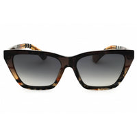 Burberry Women's Sunglasses - Check Sand Full Rim Cat Eye Shape Frame | 0BE4468 4202T3 ,