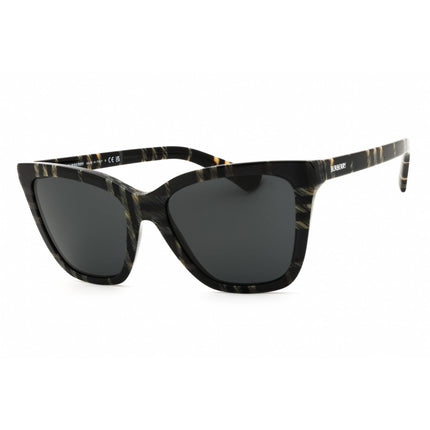 Burberry Women's Sunglasses - Check Grey Full Rim Rectangular Frame | 0BE4470 41998754 ,