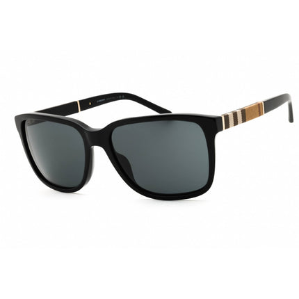 Burberry Men's Sunglasses - Black Acetate Full Rim Rectangular Frame | BE4181 300187 ,