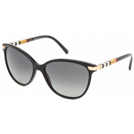 Burberry Unisex Sunglasses - Black Plastic Full Rim Cat Eye Frame | BE4216 3001T3 ,
