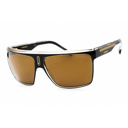 Carrera Men's Sunglasses - Black Full Rim Rectangular Frame | CARRERA 22/N 02M2 YL ,