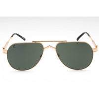 Charriol Men's Sunglasses - Shiny Gold Full Rim Aviator Shape Frame | PC81013 C01 ,