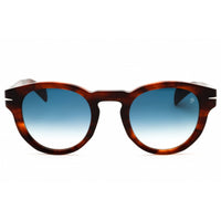 David Beckham Unisex Sunglasses - Plastic Full Rim Round Frame | DB 7041/S 0Z15 08 ,