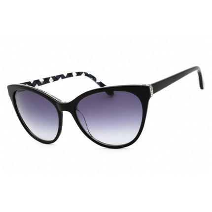 Draper James Unisex Sunglasses - Black Acetate Full Rim Cat Eye Frame | DJ7018 001 ,
