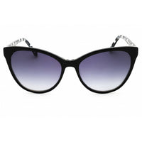 Draper James Unisex Sunglasses - Black Acetate Full Rim Cat Eye Frame | DJ7018 001 ,