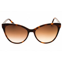 Draper James Unisex Sunglasses - Tortoise Acetate Full Rim Cat Eye Frame | DJ7018 215 ,