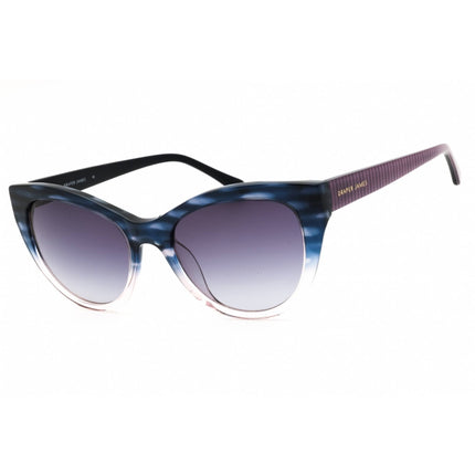 Draper James Unisex Sunglasses - Indigo Acetate Full Rim Cat Eye Frame | DJ7027 414 ,