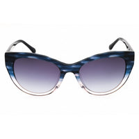 Draper James Unisex Sunglasses - Indigo Acetate Full Rim Cat Eye Frame | DJ7027 414 ,