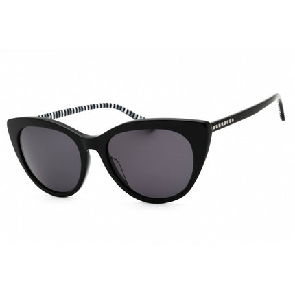 Draper James Unisex Sunglasses - Black Acetate Full Rim Cat Eye Frame | DJ7039 001 ,