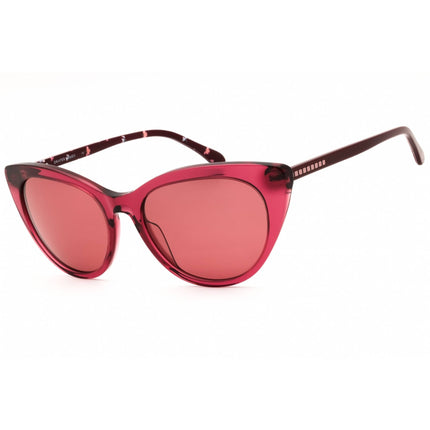 Draper James Unisex Sunglasses - Blush Crystal Full Rim Cat Eye Frame | DJ7039 651 ,