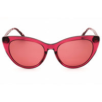 Draper James Unisex Sunglasses - Blush Crystal Full Rim Cat Eye Frame | DJ7039 651 ,