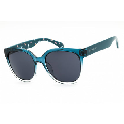 Draper James Unisex Sunglasses - Teal Full Rim Rectangular Shape Frame | DJ7043 316 ,