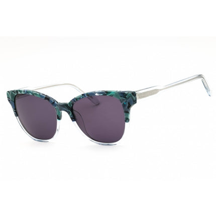 Draper James Unisex Sunglasses - Blue Tortoise Full Rim Cat Eye Frame | DJ7044 415 ,