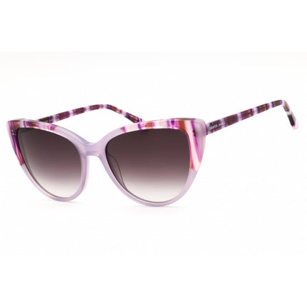 Draper James Unisex Sunglasses - Lilac Striped Acetate Full Rim Frame | DJ7045 505 ,