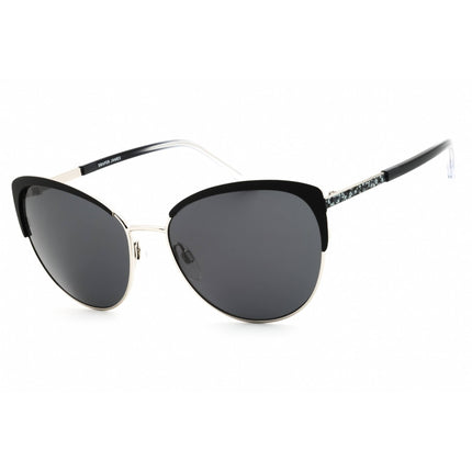 Draper James Unisex Sunglasses - Black Metal Full Rim Cat Eye Shape Frame | DJ7055 001 ,