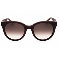 Escada Unisex Sunglasses - Shiny Burgundy Full Rim Round Shape Frame | SESE45 09FH ,