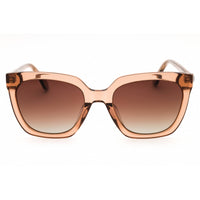 Escada Unisex Sunglasses - Shiny Light Brown Rectangular Shape Frame | SESE57 55072M ,