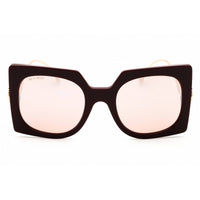 Etro Unisex Sunglasses - Burgundy Full Rim Oversized Shape Frame | ETRO 0026/S 0LHF 2S ,