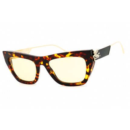 Etro Unisex Sunglasses - Havana Full Rim Cat Eye Shape Frame | ETRO 0028/S 0086 HO ,