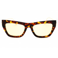 Etro Unisex Sunglasses - Havana Full Rim Cat Eye Shape Frame | ETRO 0028/S 0086 HO ,