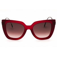 Etro Unisex Sunglasses - Burgundy Full Rim Cat Eye Shape Frame | ETRO 0040/S 0LHF HA ,