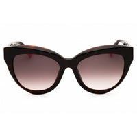 Furla Unisex Sunglasses - Shiny Dark Havana Full Rim Cat Eye Shape Frame | SFU780 0752 ,