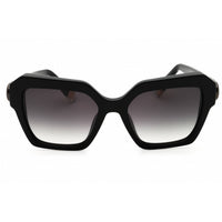 Furla Unisex Sunglasses - Shiny Black Acetate Full Rim Oversized Frame | SFU817 700Y ,
