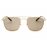 Gucci Unisex Sunglasses - Gold Metal Rectangular Frame Brown Lense | GG1881S 002 ,