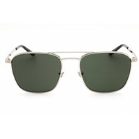 Gucci Unisex Sunglasses - Silver Metal Rectangular Full Rim Frame | GG1881S 001 ,