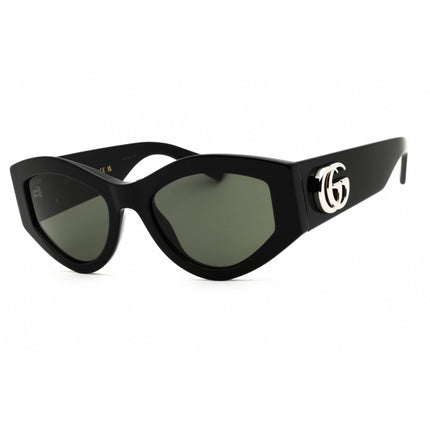 Gucci Unisex Sunglasses - Black Acetate Cat Eye Frame Grey Lense | GG1951S 001 ,