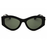 Gucci Unisex Sunglasses - Black Acetate Cat Eye Frame Grey Lense | GG1951S 001 ,