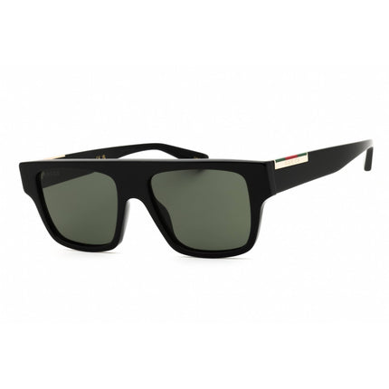 Gucci Unisex Sunglasses - Black Acetate Rectangular Full Rim Frame | GG1960S 002 ,