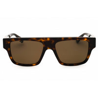 Gucci Unisex Sunglasses - Havana Acetate Rectangular Full Rim Frame | GG1960S 007 ,