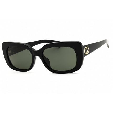 Gucci Unisex Sunglasses - Black Acetate Rectangular Full Rim Frame | GG1979SK 001 ,