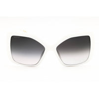 Gucci Unisex Sunglasses - White Injected Propionate Oversized Frame | GG2015S 003 ,