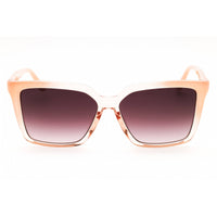 Guess Unisex Sunglasses - Ivory Injected Propionate Rectangular Frame | GU00099 25F ,