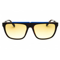Guess Unisex Sunglasses - Dark Havana Injected Propionate Rectangular | GU00122 52F ,