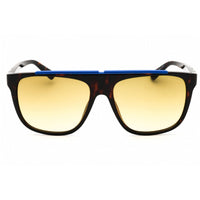 Guess Unisex Sunglasses - Dark Havana Injected Propionate Rectangular | GU00123 52F ,